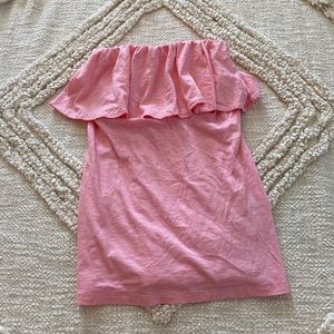 lilly pulitzer never worn pink tube top!